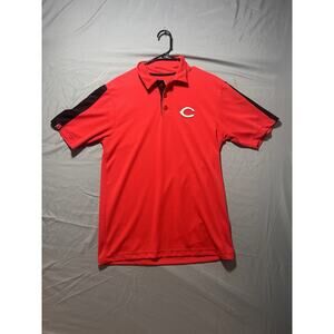 Cincinnati Reds MLB Majestic Men's Polo Shirt - Size M
